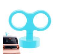 Car Wind Up Key - 3.94×3.34in Electric Car Wind-Up Key Decoration | Cars Toy WindUp Keys | 3D Cars Roof Decoration | Creative Motorcycle Helmet Waterproof Decor Accessories for Women Men Auto