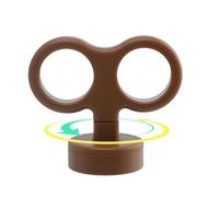 Car Wind Up Key - 3.94×3.34in Electric Car Wind-Up Key Decoration | Cars Toy WindUp Keys | 3D Cars Roof Decoration | Creative Motorcycle Helmet Waterproof Decor Accessories for Women Men Auto