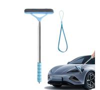 Car Window Cleaner Tool, Auto Glass Wash Brush, 40,55 pulgadas Retractable Wiper Strong Water Absorption, Dust Removal Wand for Car Mirror Bathroom Home, Blue, Pink, Black, Green