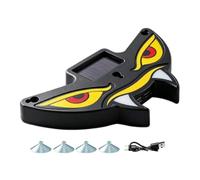 Car Window Light Decor Front Rear - Car Window Solar Light for Dashboard