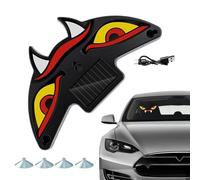 Car Window Light Decor Front Rear - Car Window Solar Light for Dashboard