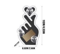 Car Window Light - Rechargeable Finger Heart Shape Neon Lighting, Car LED Ambient Light With Suction Cup, Çar Window ight For Women Men Vehicle Party Bedroom Truck Motorcycle Door Automotive