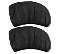 Car Window Mesh Shade - Stretchable UV Protection Sun Screen | Breathable Fly Blocker Net, Semi Transparent Side Window Cover, Privacy Shield For SUV Sedan Travel Use