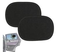 Car Window Shade Cling - 24.5x17cm Static Privacy Film, Mesh Sunproof Sun Blocker UV Protection and Anti Glare Driving | Ideal Window Shade for SUV RV Truck Minivan Pickup Rear Front Side