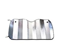 Car Window Shade - Windshield Sun Cover, Summer UV Block, Vehicle Glass Pro | Foldable Windshield Sun Shade With Reflective Silver Layers And Elastic Loop Strap Attachment, Rigid Heat-Shield Core Fo