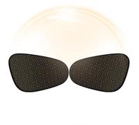 Car Window Shades - 18.5 Inches, UV Protection Screen, Heat Insulation Cover | Static Cling Sun Shade, Privacy Window Film, Glare Blocker For Vehicle, Truck, SUV, Van Travel and Driving Use