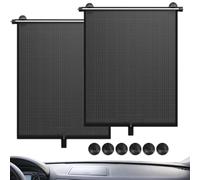 Car Window Shades | 2-Pieces Retractable Privacy Protection Screen