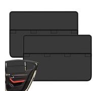 Car Window Shades - Car Sun Shade, Magnetic Thickened Vehicle Accessories, Foldable Magnetic Washable Non Slip, Space Saving Window Covers for Interior Side Back Sedan RV Summer Parking