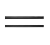 Car Window Wiper Set, Side Glass Cleaner Edge, Rubber Weather Resistant Auto Accessories, 2 Piece Windshield Edge Scraper Tools for Sedan Suv Vehicle Rain Dust Cleaning Maintenance Use 15.75 Inches