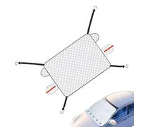 Car Windshield Ice Cover, Magnetic Snow Shield, Waterproof Winter Protector, Quick-Install Freeze Barrier, Weather Guard Solution, for SUV Truck RV Vehicle Defrosting Use 145x110cm/57.09x43.31 Inches