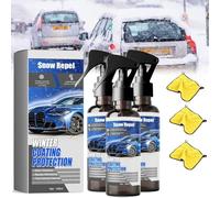Car Windshield Snow Melting Coating Spray,Deicer Spray for Car Windshield,Multi-Purpose Cars Window Remover Snows Sprays,Quickly Snow Melting, for All Cars