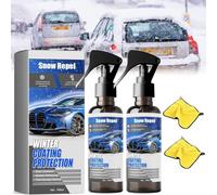 Car Windshield Snow Melting Coating Spray,Deicer Spray for Car Windshield,Multi-Purpose Cars Window Remover Snows Sprays,Quickly Snow Melting, for All Cars
