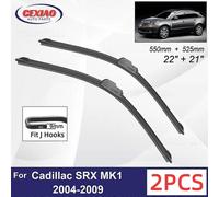 Car Wiper For Cadillac SRX MK1 2004~2009 Front Wiper Blades Soft Rubber Windscreen Wipers Auto Windshield