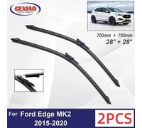 Car Wiper For Ford Edge MK2 2015~2020 Front Wiper Blades Soft Rubber Windscreen Wipers Auto Windshield