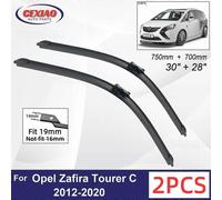 Car Wiper For Opel Zafira Tourer C 2012~2020 Front Wiper Blades Soft Rubber Windscreen Wipers Auto Windshield