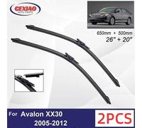 Car Wiper For Toyota Avalon XX30 2005~2012 Front Wiper Blades Soft Rubber Windscreen Wipers Auto Windshield