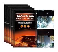 Car Wipes - Window Tissues for Clarity | Streak-Free Formula with Non-Woven Cloth, Grime Dissolving Solution, Auto Glass Cleaning Pack for Windshields, Mirrors, Headlights and Dashboards