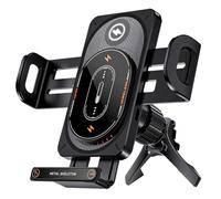 Car Wireless Charger,Fast Smartphone Charging,Auto Phone Stand Charger | for Daily Commute Ridesharing Business Travel Drivers Travelers Road Trips Trucks SUVs RVs