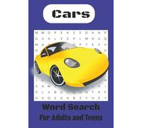 Car Word Search Book: Easy to read Car word Search Book| 6x9 55+pulzzes| Gift for Vacations, Holidays, and Days off to Relax.