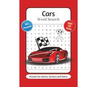 Car Word Search Book: Word Searches with Easy to Read Print about Car Racing, Automotives, Car Enthusiasts and More | 6x9 inches, 110 pages | 50+ Puzzles … Gift for Vacations, Holidays and Relaxation