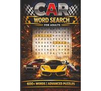 Car Word Search for Adults - Volume 2: Bigger Grids, Harder Puzzles | 600+ Words | Muscle, Classic & Performance Cars