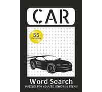 Car Word Search Puzzle Book: Car and Auto Word Search Puzzles for Adults | Muscle Cars, Classic Vehicles & Automotive Terms | Relaxing Brain Games | 6x9 Inches with Answer Key