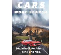 Car Word Search Puzzle Book: Word Search with Easy to Read Print about Cars, Trucks, Racing and More | 6 x 9 inches, 100 pages | 50 puzzles | Gifts for Holidays, Vacations, and Free Time