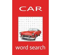 Car Word Search Puzzle Book: Word Searches with Easy to Read about Cars, Race Cars, Vintage Cars, and More | 6x9 inches, 110 pages | 50+ Puzzles... Gift for Vacations, Holidays, and Free Times