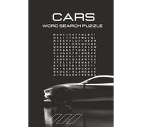 Car Word Search Puzzle Book: Word Searches with Easy to Read Print about Cars, Automotives, Car Enthusiasts │ 6x9 inches, 110 pages │50+ Puzzles ... Gift for Adults, Kids, and Free Times.