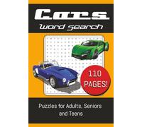 Car Word Search Puzzle Book: Word Searches with Easy to Read Print about Cars, Car Enthusiast, Automobiles and More | 6x9 Inches, 110 pages | 50+ Puzzles - Perfect Gift for Holidays and Free Time
