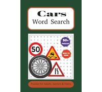 Car Word Search Puzzle Book: Word Searches with Easy to Read Print about Cars, Car Parts, and Mechanics and More | 6x9 inches, 110 pages | 50+ Puzzles...Gift for Vacations, Holidays and Free time