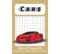 Car Word Search Puzzle Book: Word Searches with Easy to Read Print about Cars, Car Racing, Car Manufacturers and More | 6x9 Inches, 110 pages, 50+ Puzzles... Gifts for Vacation, Travel and Free Time
