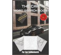 Car Word Search Puzzle Book: Word Searches with Easy to Read Print about Cars, Race Car, Automobile and More | 6x9 inches, 110 pages | 50+ Puzzles ... Gift for Holidays, Vacations and Spare Times!