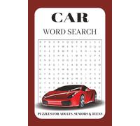 Car Word Search Puzzle Book: Word Searches with Easy to Read Print about Cars, race cars, tracks and More | 6x9 inches, 110 pages | 50+ Puzzles... Gifts for Vacations, Holiday and free Time.