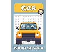 Car Word Search Puzzle Books: Word Searches with Easy to Read Print about Cars, Trucks, Engine and More | 6x9 inches, 110 pages | 50+ Puzzles … Gifts for Vacations, Holidays and Free Time