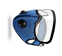 Cara con carbón activo y válvulas de aire cubiertas para carpintería, construcción en movimiento, cubierta bucal media deportiva