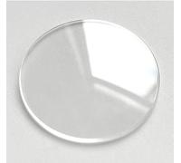 Cara Convexa Parte inferior Convexa Lentes de reloj Zafiros de doble cúpula 1.0 mm a 1.2 mm Espesor Cristal redondo 30 mm-39.5 mm Diámetro Lente curva for reparación de relojes 1 pieza ( Size : 37mm )