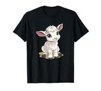 Cara de cabra dulce para los amantes de los bebés de ovejas y cabras Camiseta