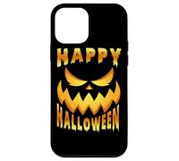 Cara de Calabaza terrorífica para Halloween. Carcasa para iPhone 12 Mini