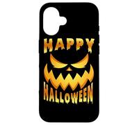 Cara de Calabaza terrorífica para Halloween. Carcasa para iPhone 16