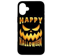 Cara de Calabaza terrorífica para Halloween. Carcasa para iPhone 16 Plus