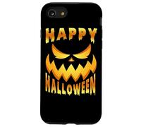 Cara de Calabaza terrorífica para Halloween. Carcasa para iPhone SE (2020) / 7/8