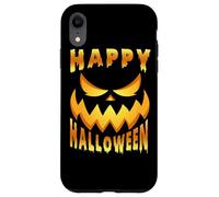 Cara de Calabaza terrorífica para Halloween. Carcasa para iPhone XR