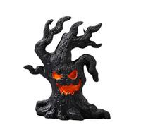 Cara De Corteza De Árbol De Halloween: Estatua De Demonio De Árbol De Hallo