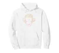 Cara de Mono (Edición Impresa de Verano) Sudadera con Capucha