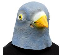 Cara de pájaros - Bird en transpirable, máscara de cabeza de animal de látex, disfraz de Halloween novedoso de lujo | Animal Cosplay Charro para niños Adultos Hombres Mujeres Holillas , Diseño d