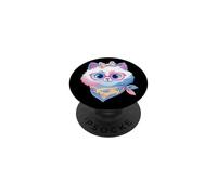 Cara de Payaso Espeluznante gótica con Ojos gráficos de Terror Amplia Sonrisa Oscura PopSockets PopGrip Adhesivo