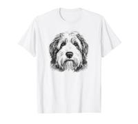 Cara de Perro Tibet Terrier Camiseta gráfica económica