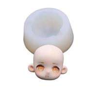 Cara de silicona para entusiastas de las manualidades para hacer caras realistas para muñecas y pequeñas decoraciones de cerámica transparente