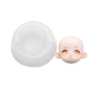 Cara de silicona para entusiastas de las manualidades para hacer caras realistas para muñecas y pequeñas decoraciones de materiales transparentes de silicona